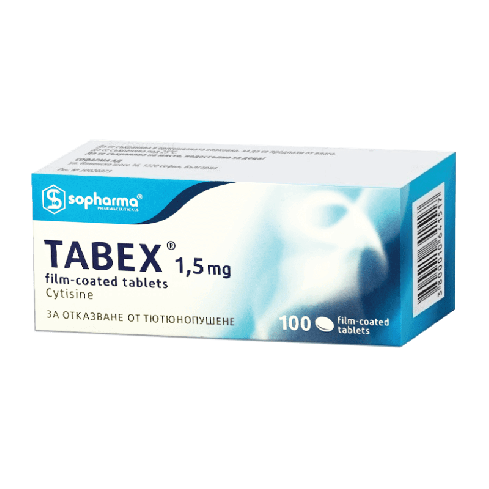 Tabex 1,5 mg 100 tablets